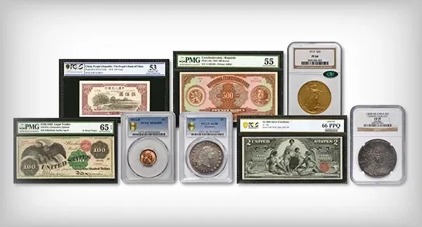 COIN GRADING & SUBMISSION SERVICES