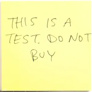 Test Gold Coin